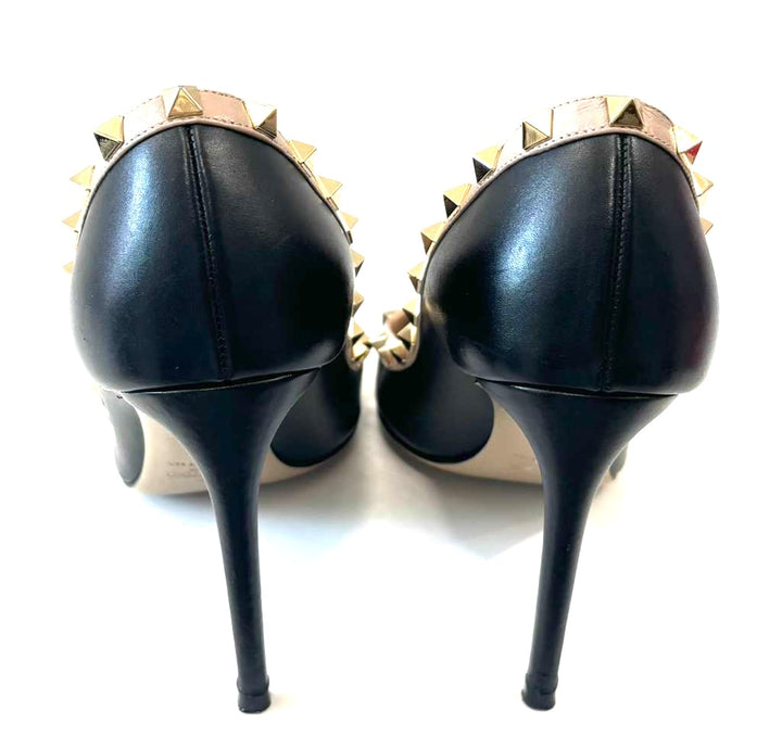 VALENTINO GARAVANI ROCKSTUD 100MM NAPPA LEATHER PUMPS