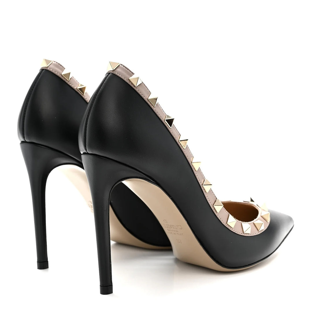 VALENTINO GARAVANI ROCKSTUD 100MM NAPPA LEATHER PUMPS