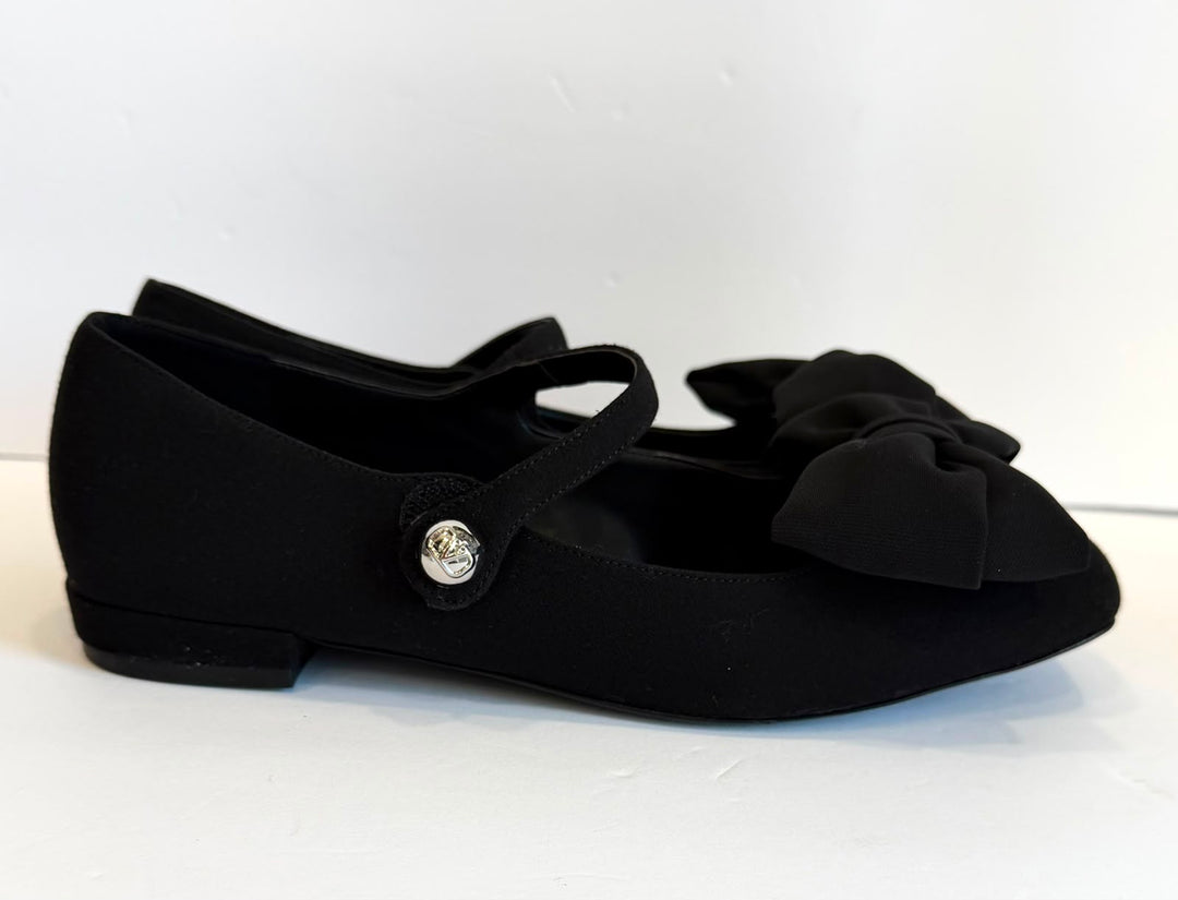 VALENTINO GARAVANI BOWJANE 20 CREPE MARY JANE PUMPS