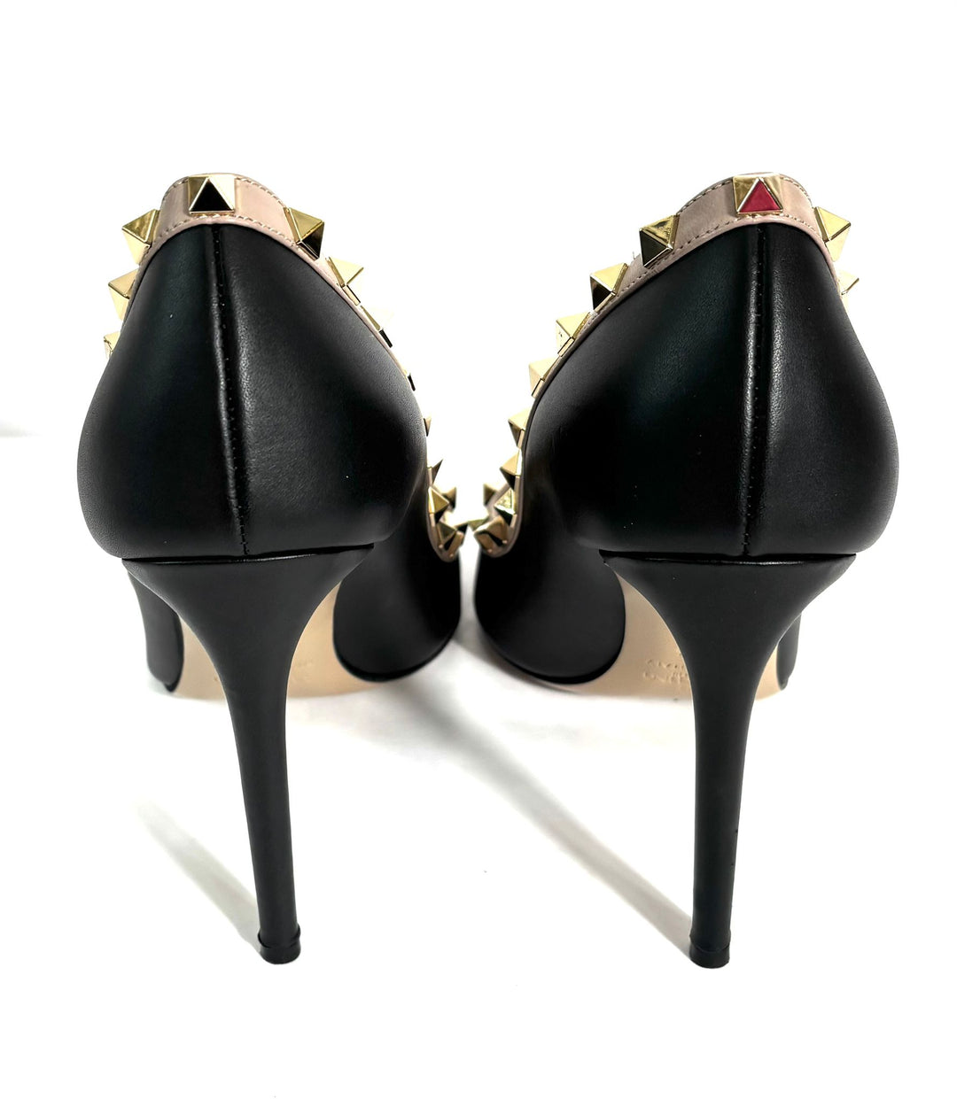 VALENTINO GARAVANI CALFSKIN ROCKSTUD 85MM PUMPS