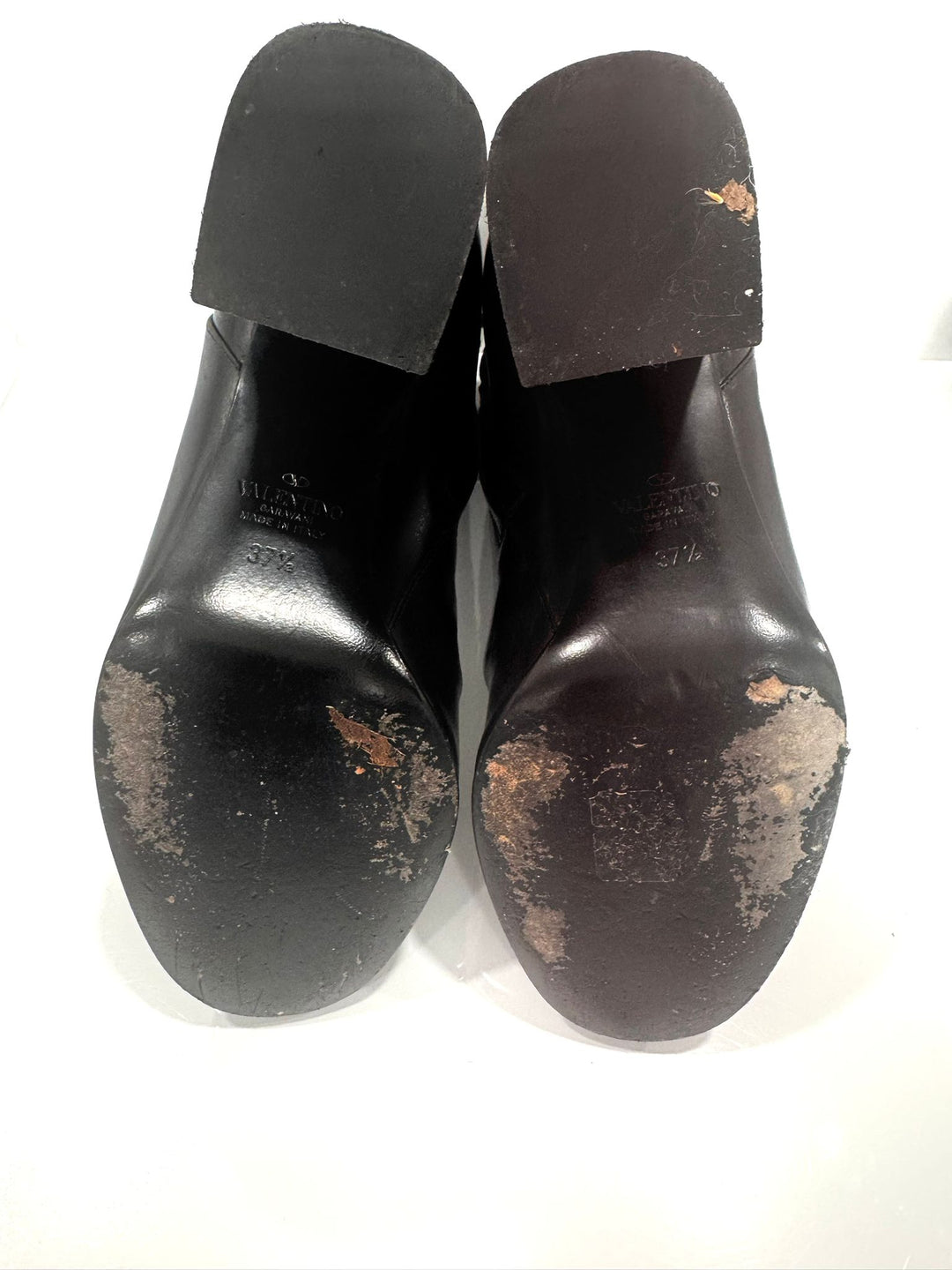 VALENTINO GARAVANI HERITAGE CALFSKIN VLOGO ANKLE BOOTS