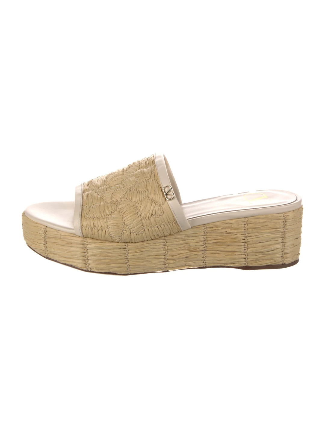 VALENTINO GARAVANI RAFFIA SANDALS