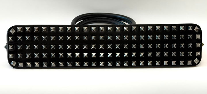VALENTINO GARAVANI ROCKSTUD EAST WEST CALFSKIN LEATHER BAG