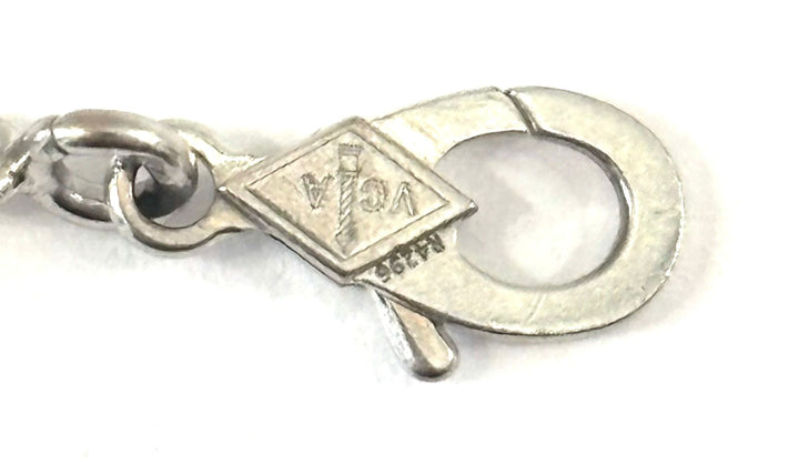 VAN CLEEF &amp; ARPELS 18K WHITE GOLD 5 MOTIFS ALHAMBRA BRACELET