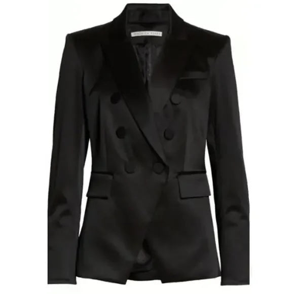 VERONICA BEARD EMPIRE SATIN BLAZER