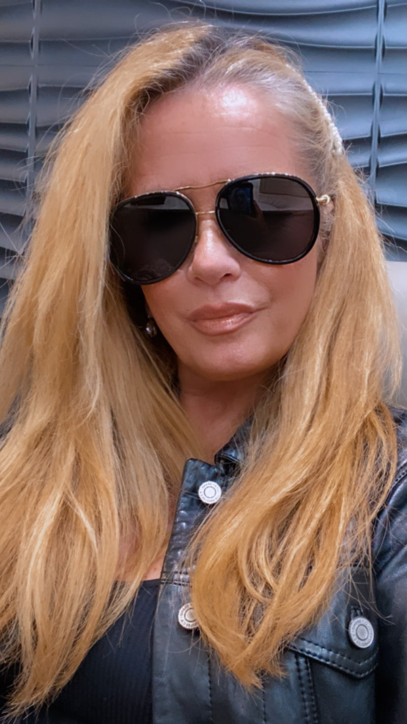 VERSACE MEDUSA ROLER AVIATOR UNISEX SUNGLASSES