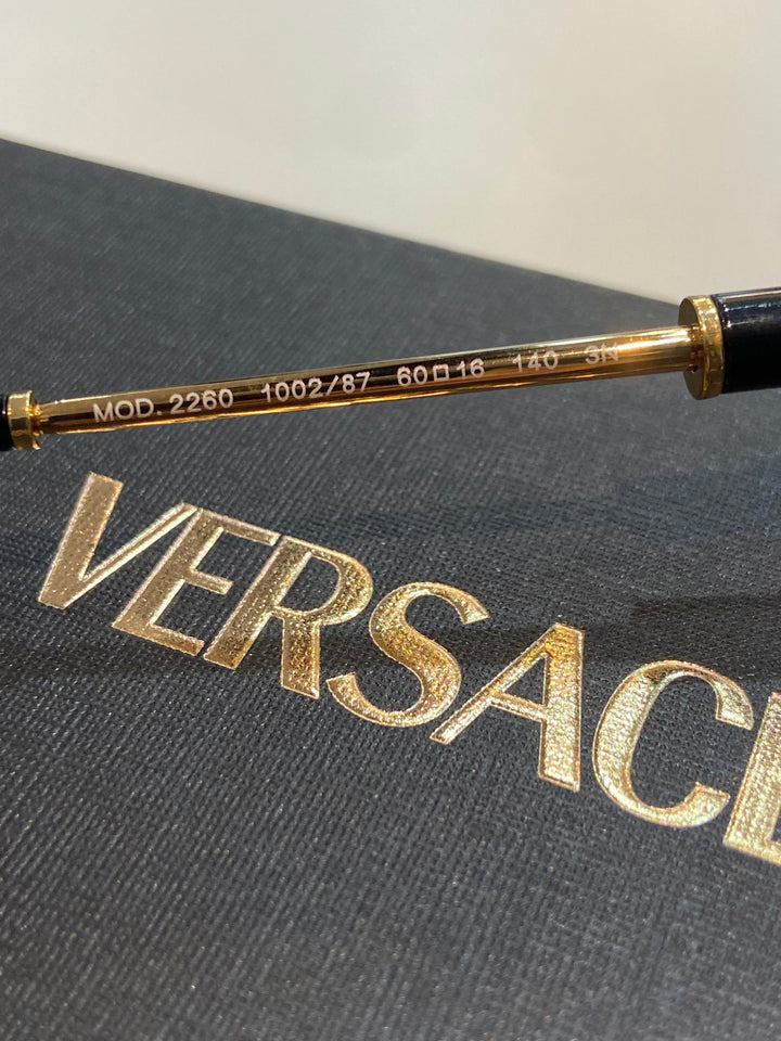 VERSACE MEDUSA ROLER AVIATOR UNISEX SUNGLASSES