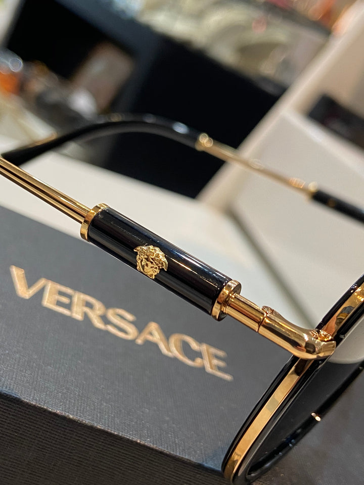 VERSACE MEDUSA ROLER AVIATOR UNISEX SUNGLASSES