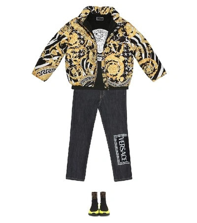 VERSACE BAROQUE PRINT JACKET