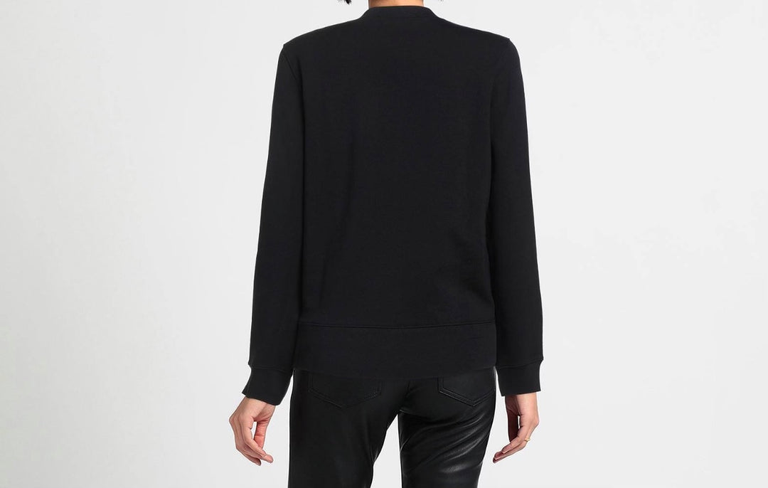 VERSACE COUTURE CREW NECK VALENTINE PRINTED SWEATSHIRT