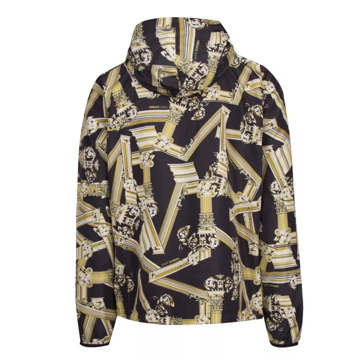 VERSACE JEANS COUTURE REVERSIBLE HOODED JACKET