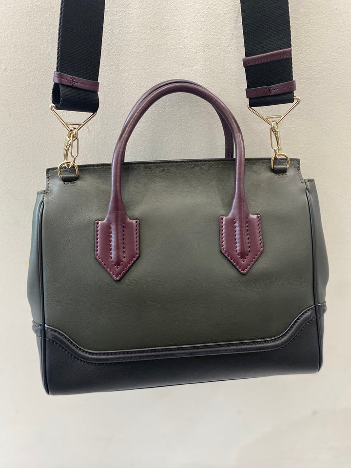 VERSACE PALAZZO MEDUSA EMPIRE LEATHER HANDBAG