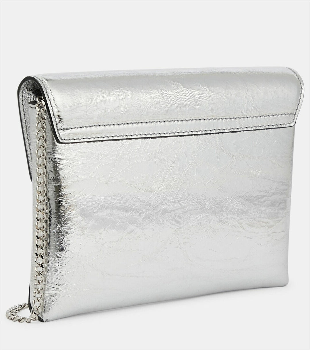 VERSACE LA MEDUSA MINI METALLIC CHAIN CROSSBODY BAG