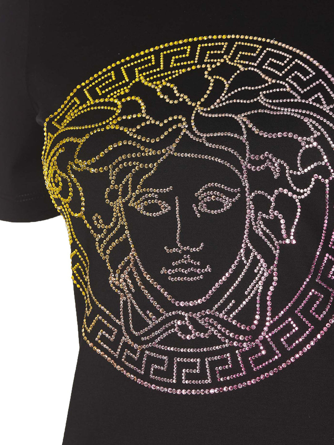 VERSACE CRYSTAL LA MEDUSA T-SHIRT