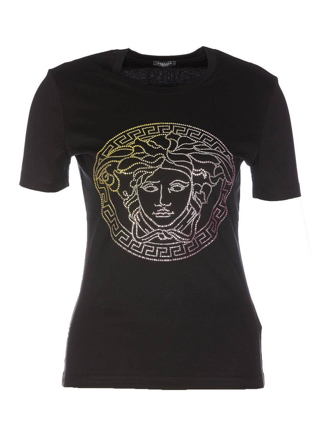 VERSACE CRYSTAL LA MEDUSA T-SHIRT