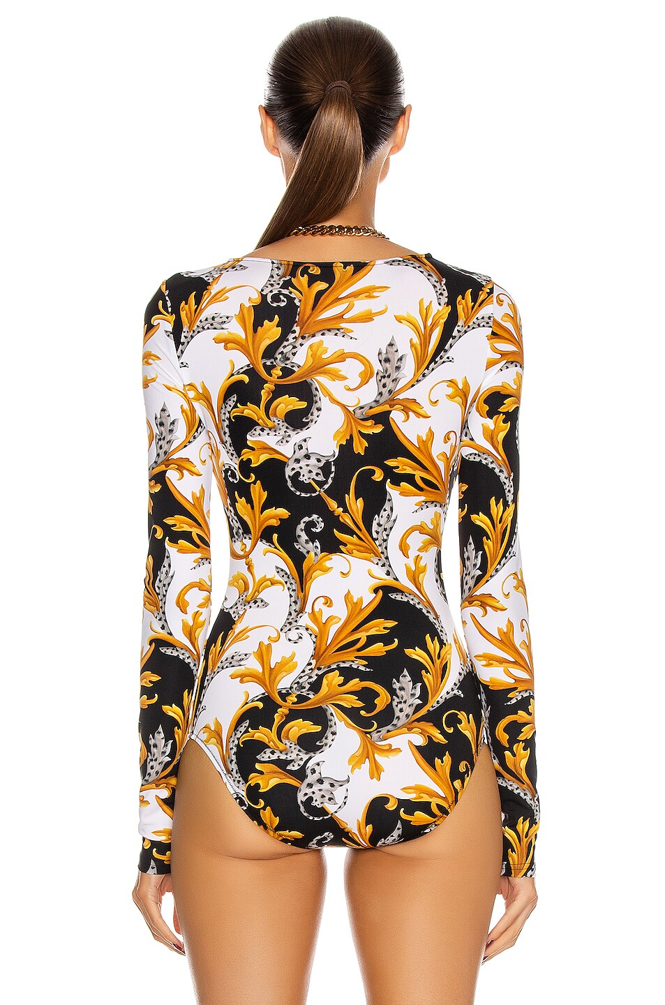 VERSACE LONG SLEEVE BODYSUIT