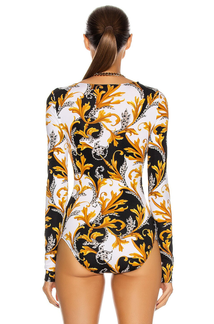 VERSACE LONG SLEEVE BODYSUIT