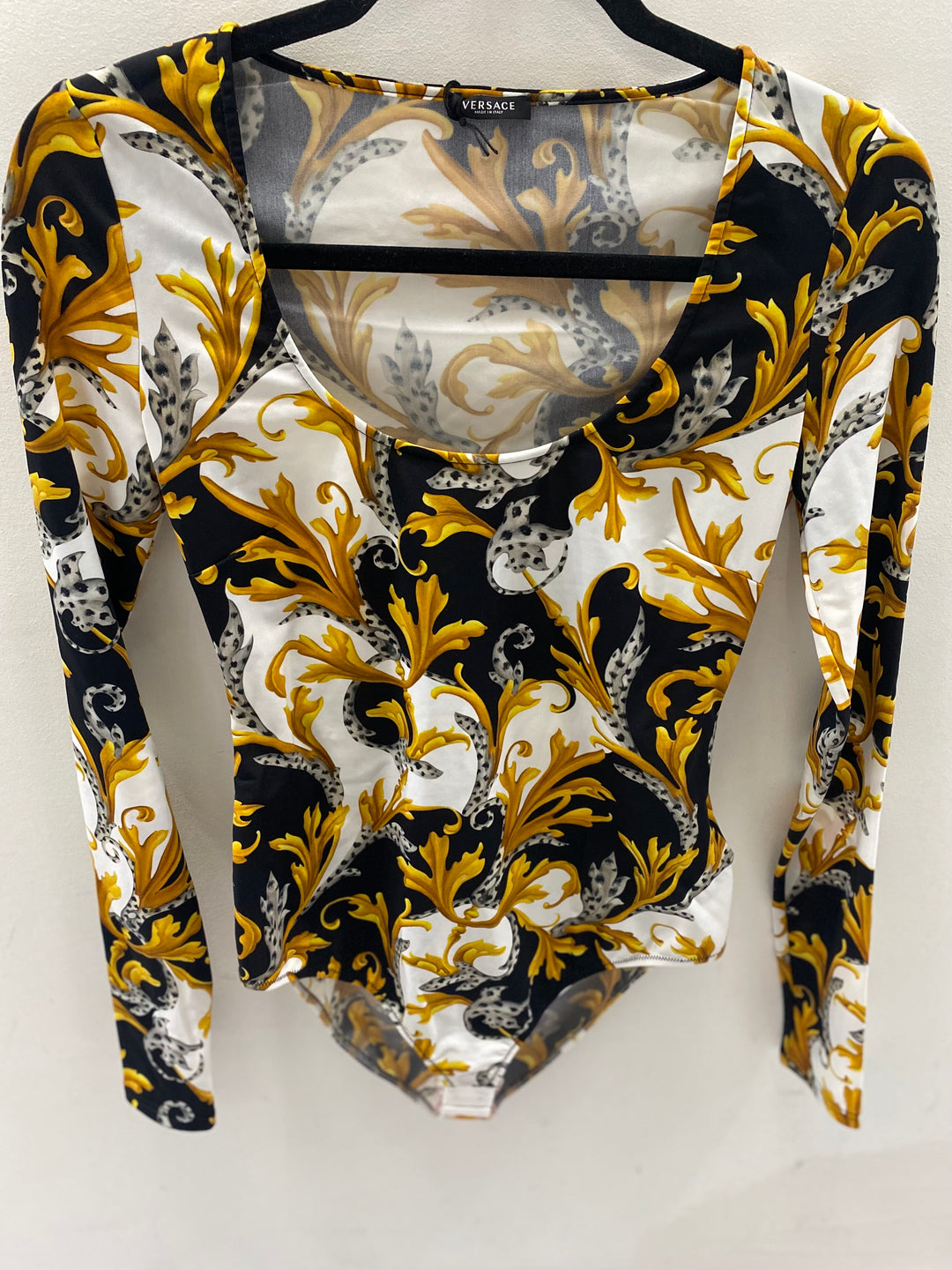 VERSACE LONG SLEEVE BODYSUIT