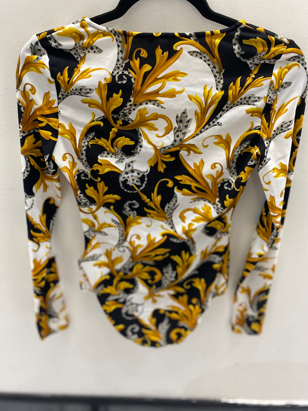 VERSACE LONG SLEEVE BODYSUIT