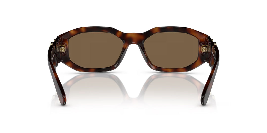 VERSACE BIGGIE MEDUSA SUNGLASSES HAVANA