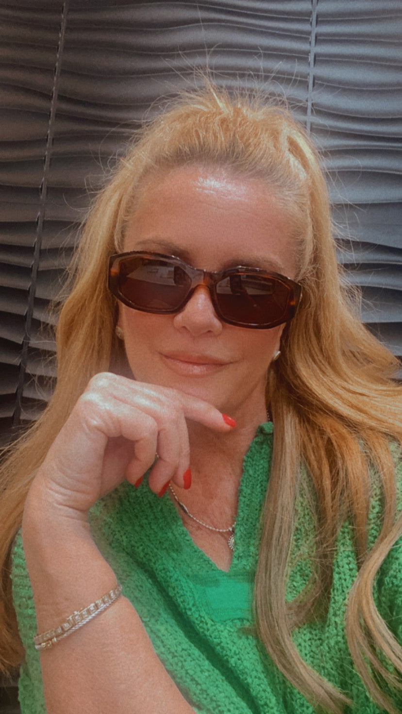 VERSACE BIGGIE MEDUSA SUNGLASSES HAVANA
