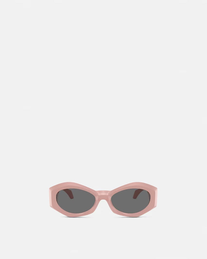 VERSACE MEDUSA PLAQUE GEOMETRIC SUNGLASSES