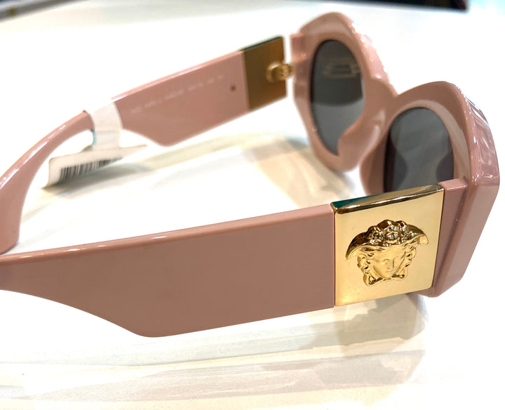 VERSACE MEDUSA PLAQUE GEOMETRIC SUNGLASSES
