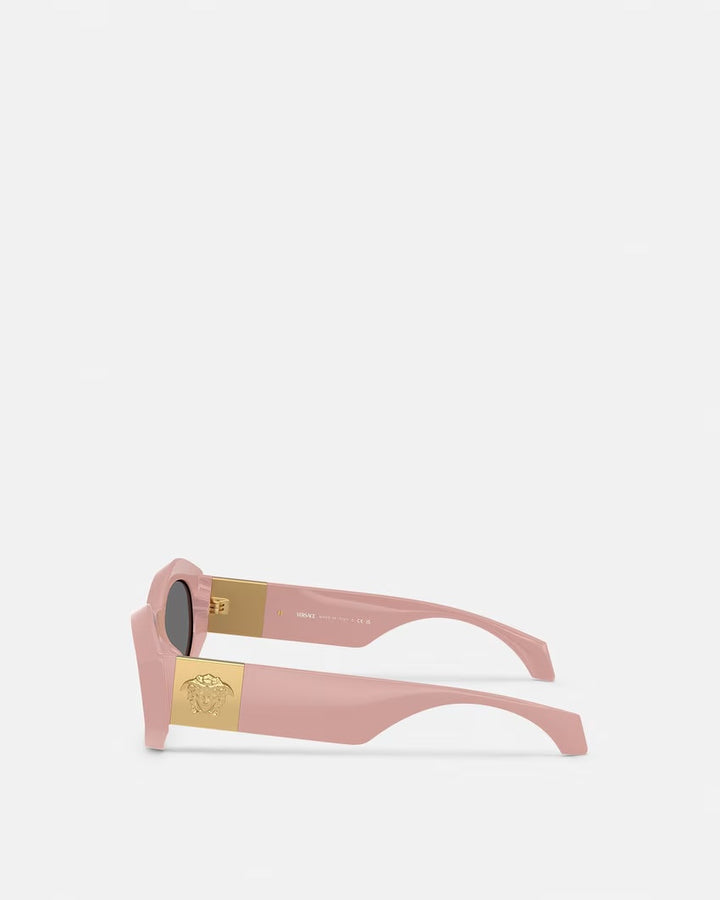 VERSACE MEDUSA PLAQUE GEOMETRIC SUNGLASSES