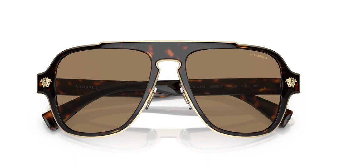 VERSACE MEDUSA RETRO CHARM SUNGLASSES
