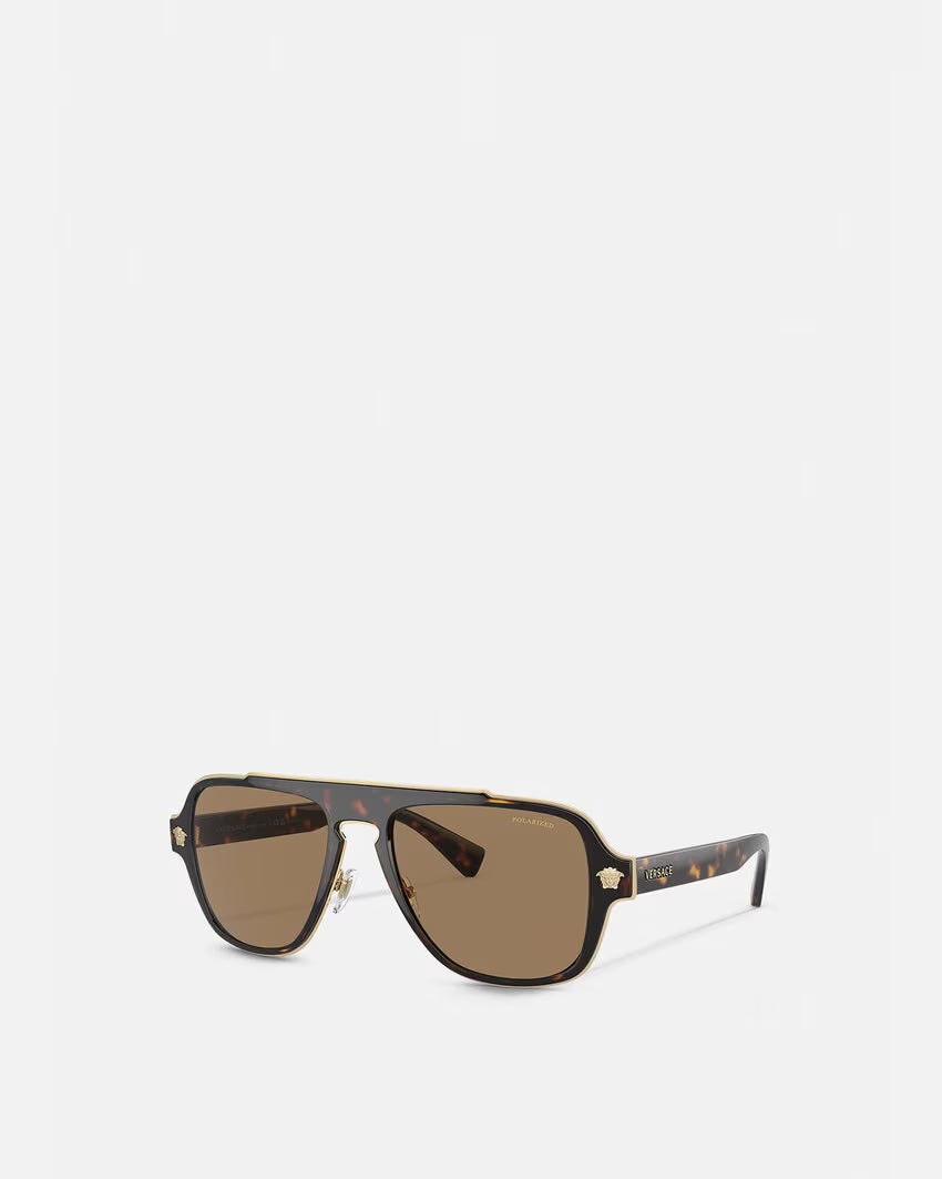 VERSACE MEDUSA RETRO CHARM SUNGLASSES