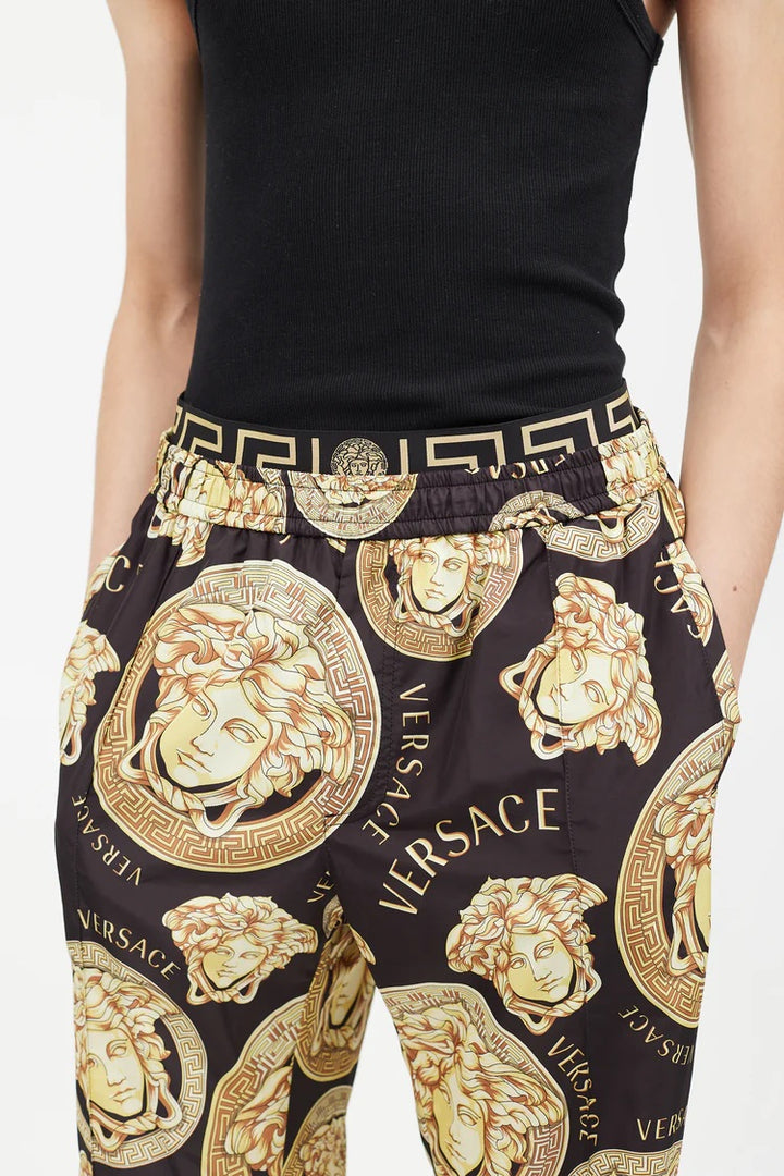 VERSACE MEDUSA PRINT JOGGING TROUSERS