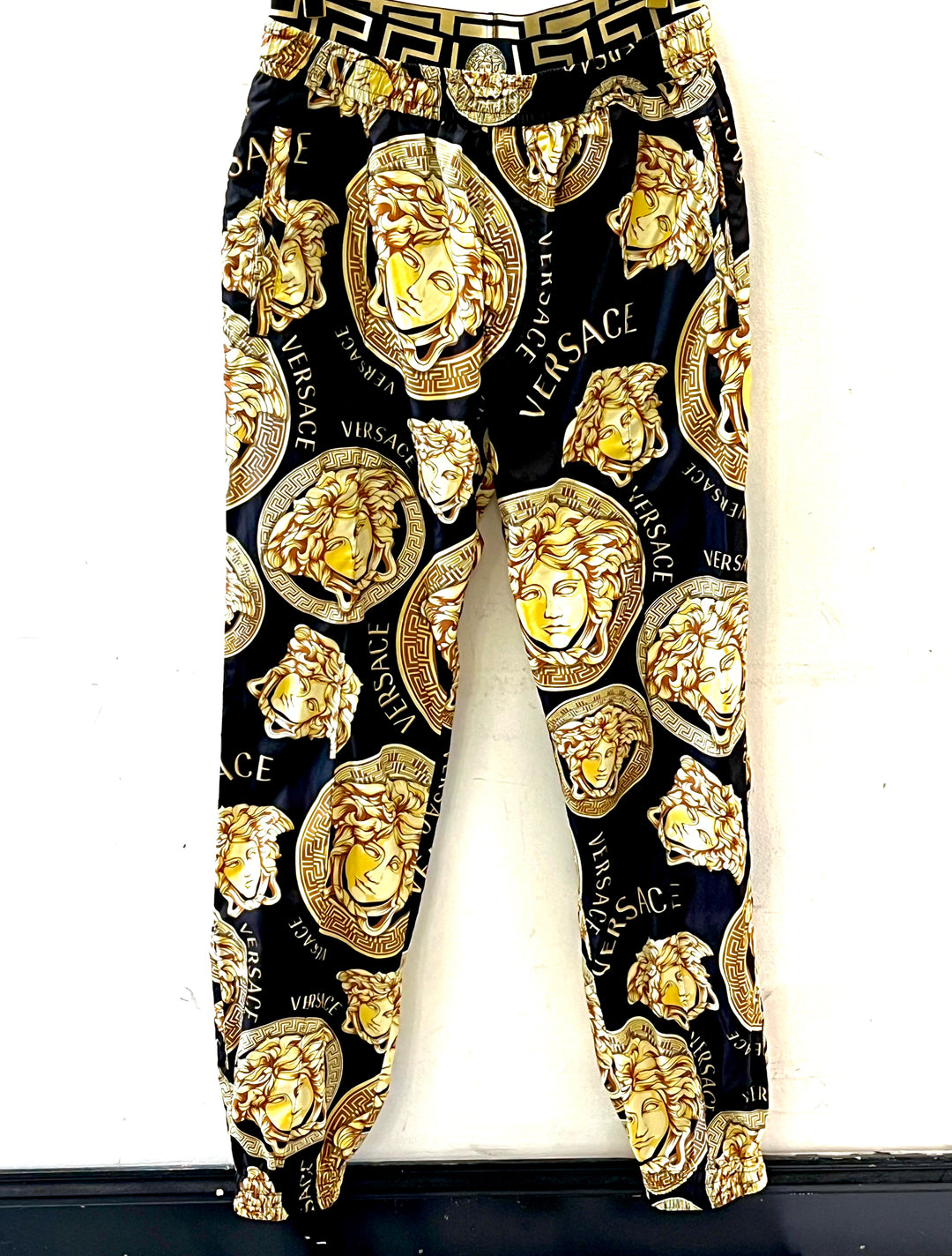VERSACE MEDUSA PRINT JOGGING TROUSERS