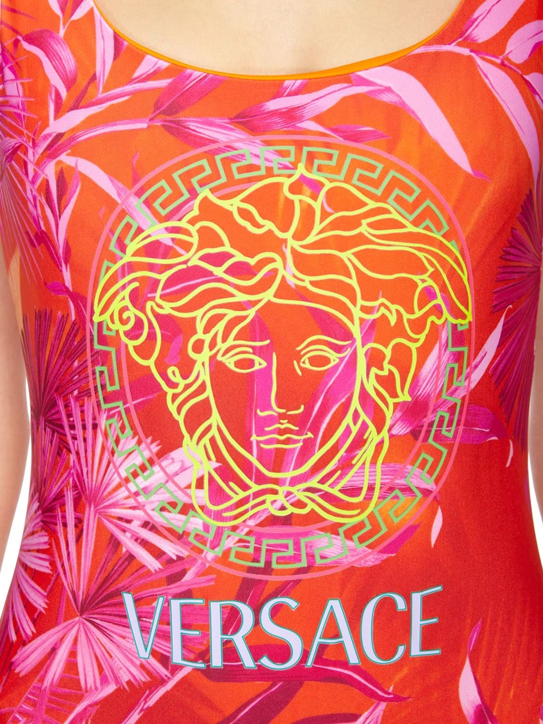 VERSACE MEDUSA PRINT LYCRA ONE PIECE SWIMSUIT