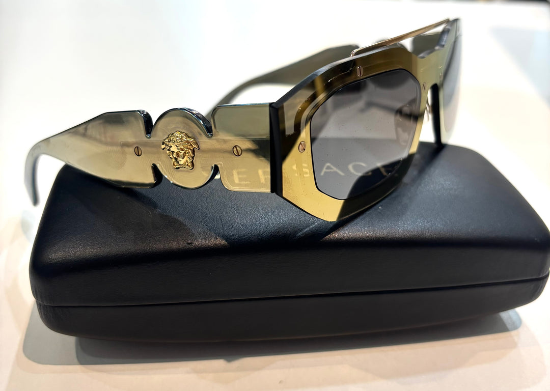 VERSACE LA MEDUSA VE2235 TRANSPARENT SUNGLASSES