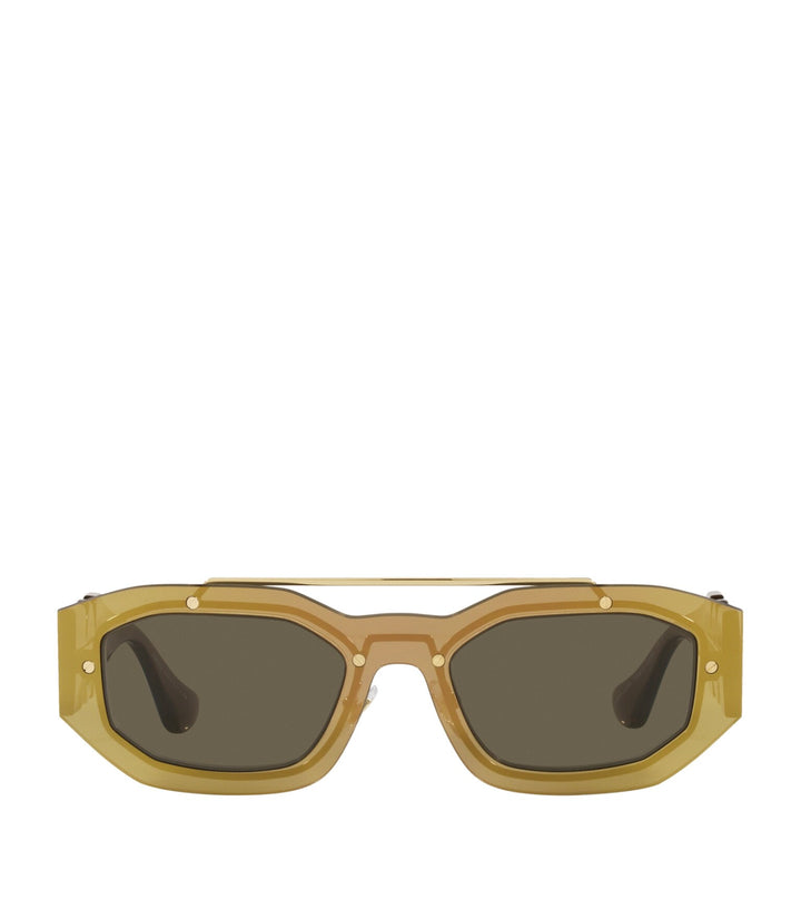 VERSACE LA MEDUSA VE2235 TRANSPARENT SUNGLASSES