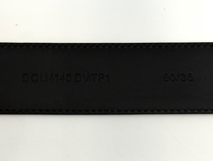 VERSACE LA MEDUSA LEATHER BELT