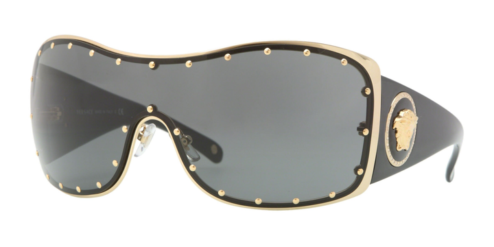 VERSACE VE2129B SHIELD SUNGLASSES
