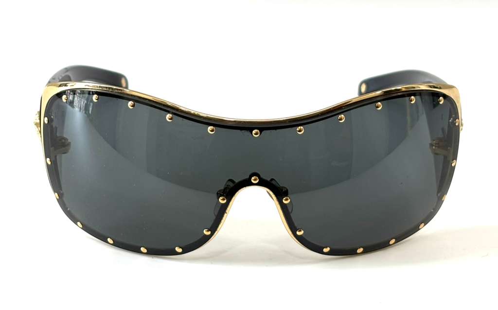 VERSACE VE2129B SHIELD SUNGLASSES