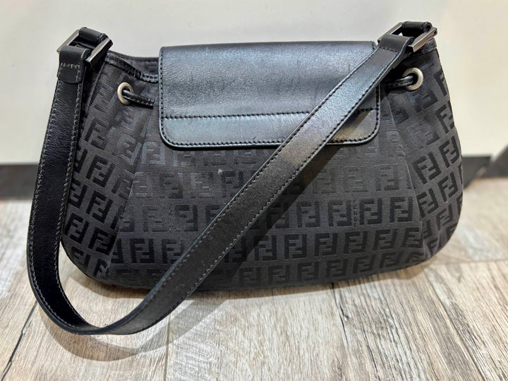 FENDI FF ZUCCHINO VINTAGE SHOULDER BAG