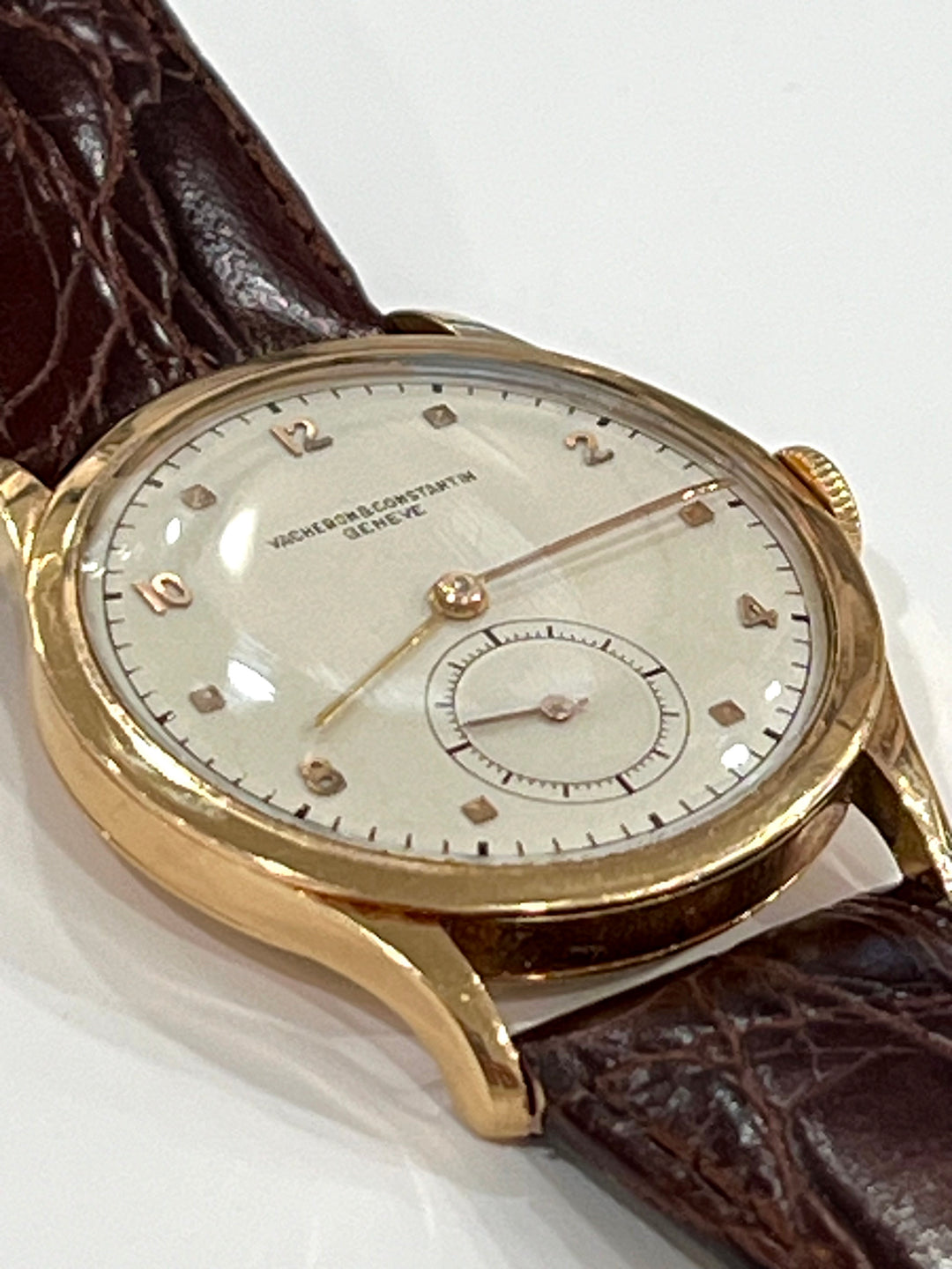VACHERON CONSTANTIN VINTAGE 18K ROSE GOLD WATCH
