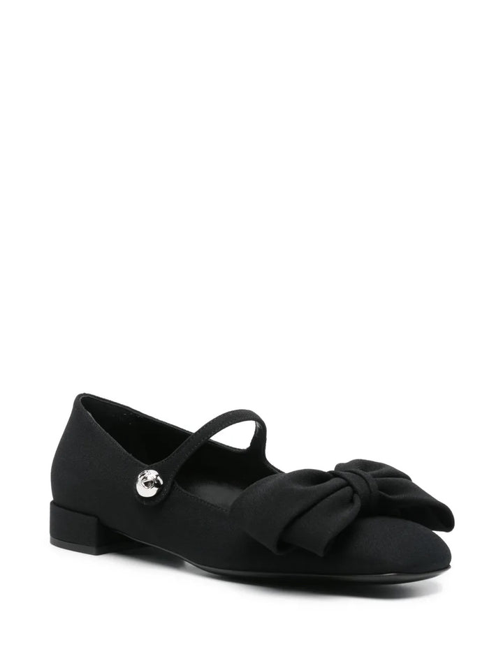 VALENTINO GARAVANI BOWJANE 20 CREPE MARY JANE PUMPS