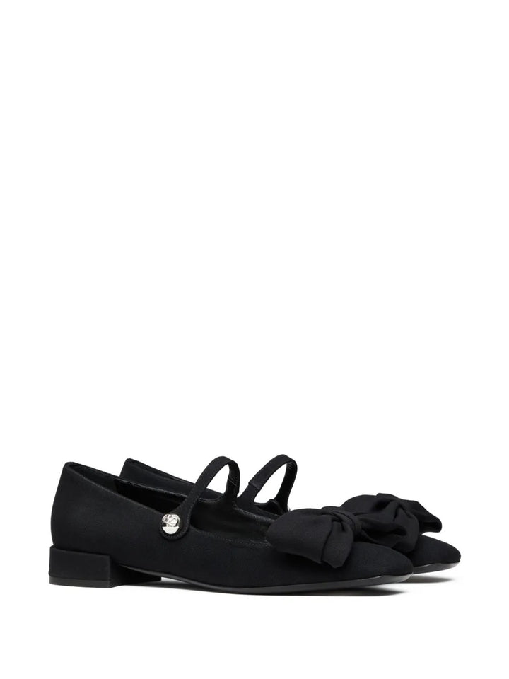VALENTINO GARAVANI BOWJANE 20 CREPE MARY JANE PUMPS