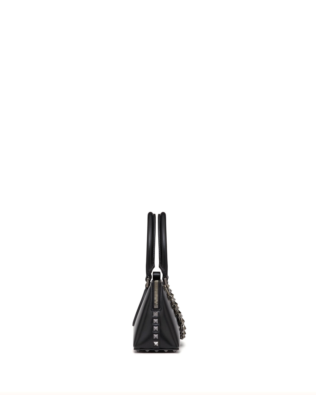 VALENTINO GARAVANI ROCKSTUD EAST WEST CALFSKIN LEATHER BAG