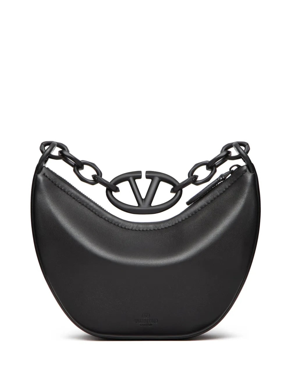 VALENTINO GARAVANI MINI VLOGO MOON NAPPA LEATHER BAG