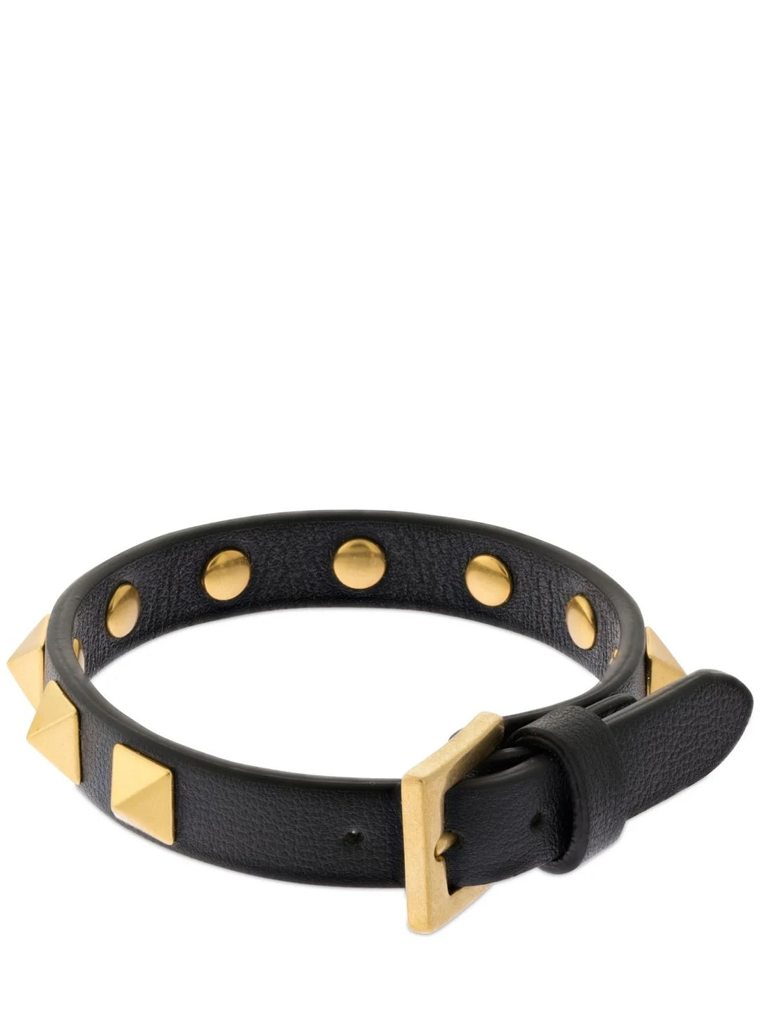 VALENTINO GARAVANI VITELLO ROCKSTUD LEATHER BRACELET