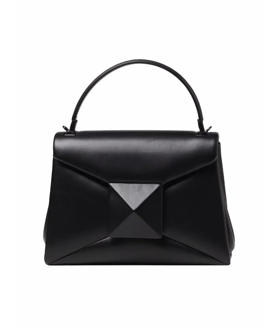 VALENTINO GARAVANI ONE STUD SMALL LAMBSKIN LEATHER SHOULDER BAG