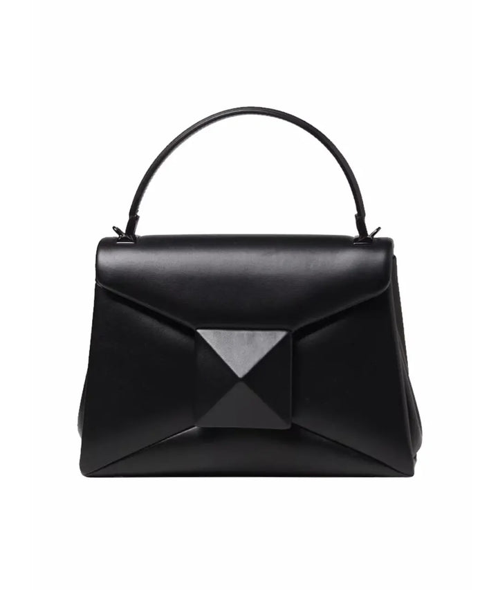 VALENTINO GARAVANI ONE STUD SMALL LAMBSKIN LEATHER SHOULDER BAG