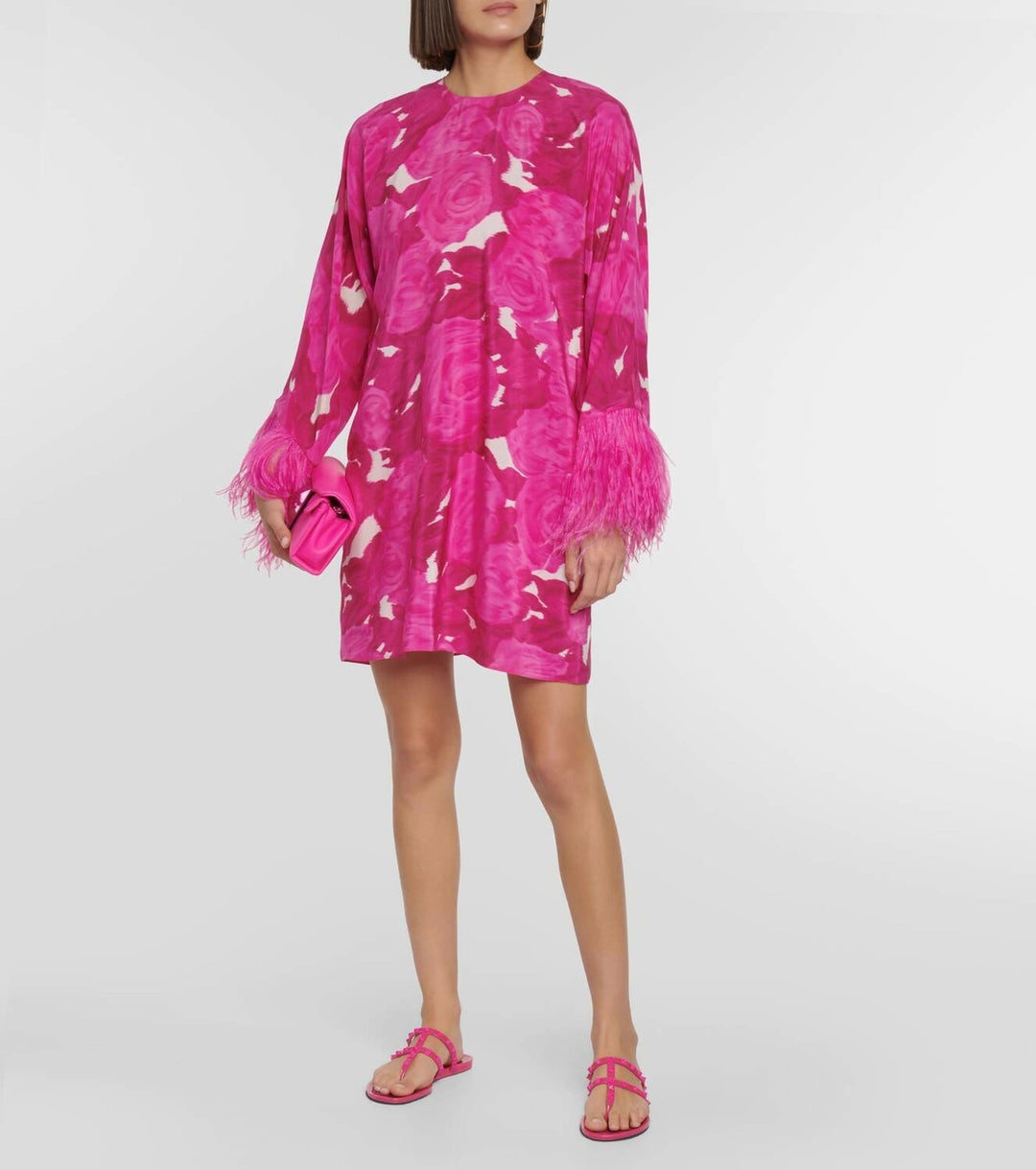 VALENTINO ROCKSTUD JELLY PINK PVC THONG MULES