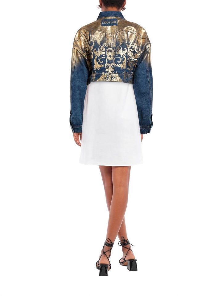 VERSACE JEANS COUTURE DENIM JACKET – Caroline's Fashion Luxuries