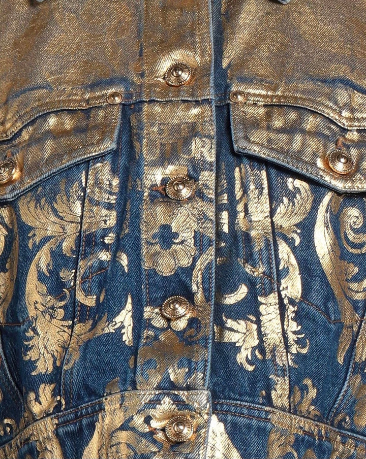 VERSACE JEANS COUTURE DENIM JACKET